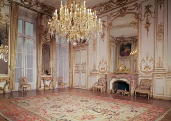 Vista del interior del Gran Salón en la planta baja, c.1722-33